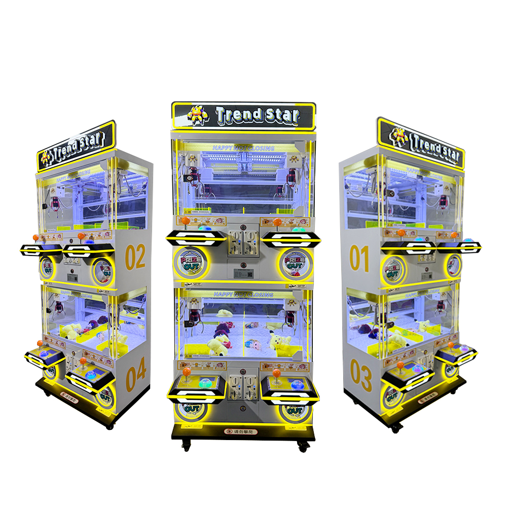 Large Blind Box Crane New Smart Commercial Claw Machine Durable Metal Plastic Brass Coin Operated Coin Operated Games
