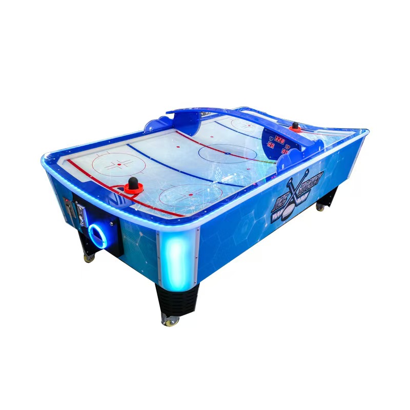 Factory Wholesale 220V Indoor Wooden Air Hockey Table Game Coin Operated 2 Players Entertainment