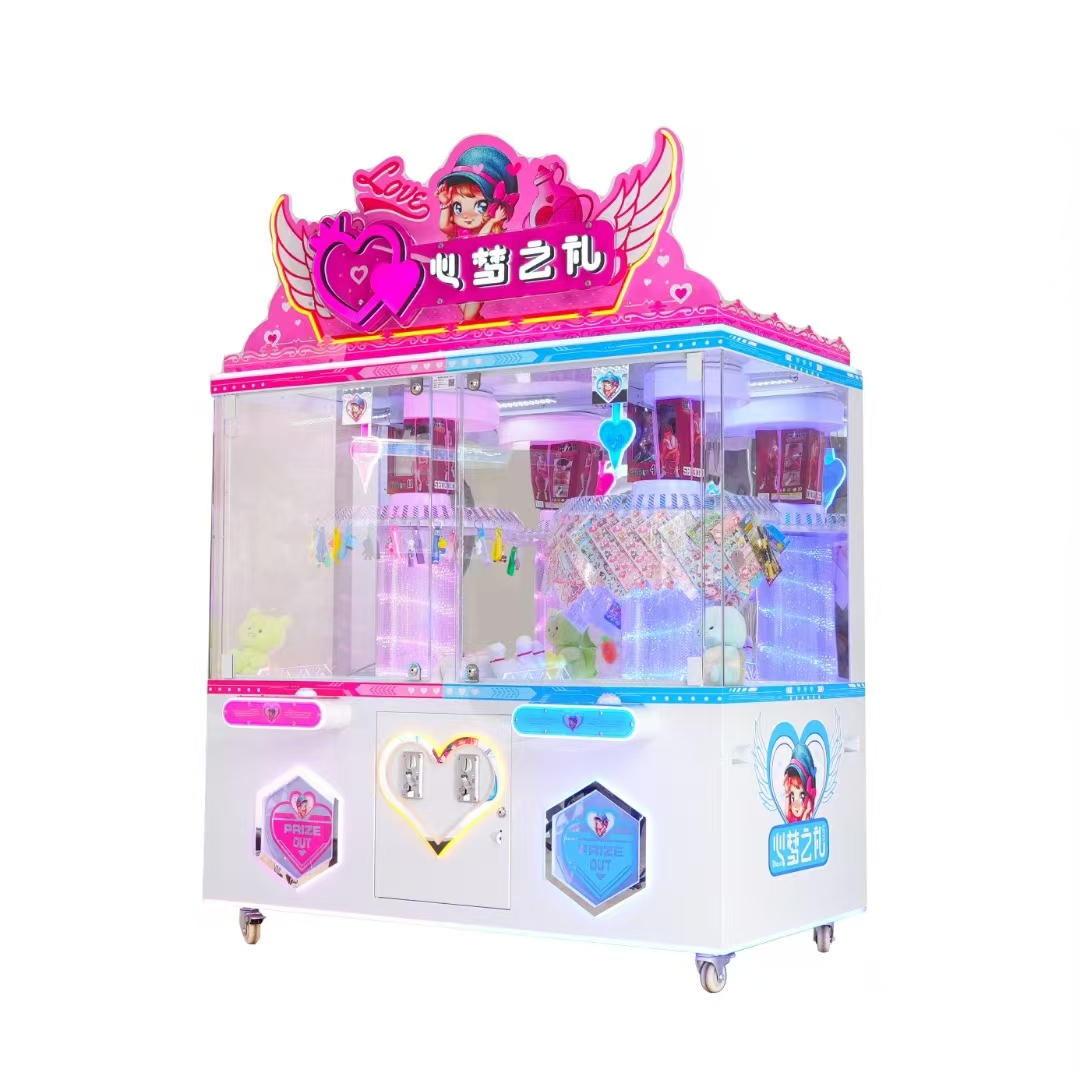 Hot Sale Mini Coin Operated Games Vending Machine with New Design Prize Claw Toy Excellent Events Factory Wholesale