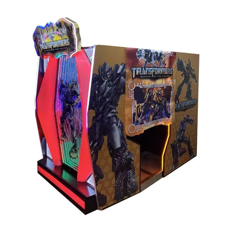 55 Inch 2-Player Coin-Operated Transformers Video Shooting Arcade Game Machine 220V