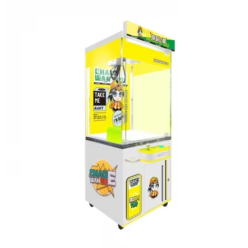 Mini Coin Operated Arcade Claw Crane Machine 2 Token Hipster Play E Clan English Language 1-Year Warranty Cheap Doll Machine