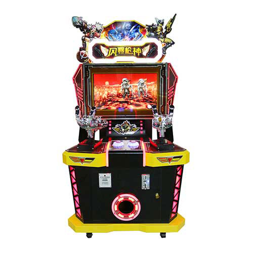 High Quality 2-Player Shooting Simulator Video Game Coin-Operated Arcade Machine for Children 220V
