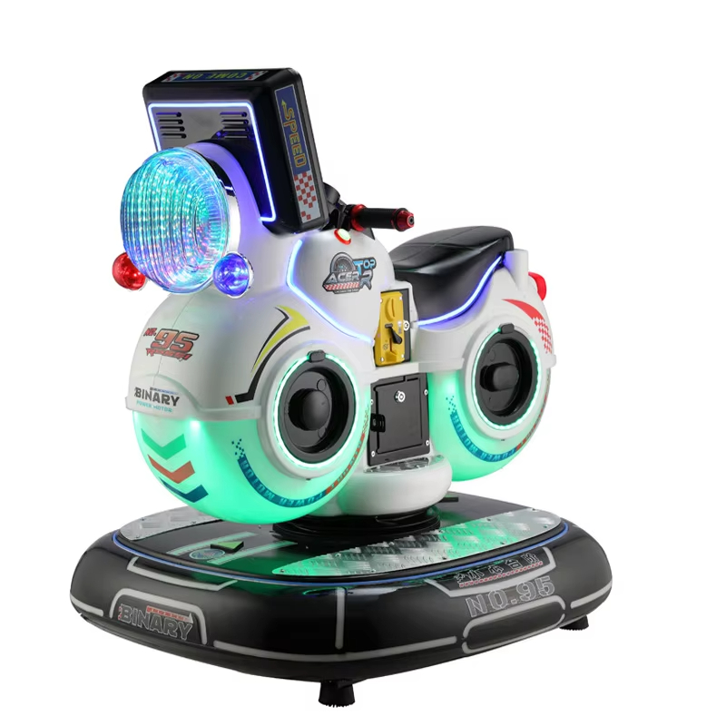 Coin-Operated Kids' Arcade Video Games & Swing Machine Perfect Fun Amusement for Children in Shopping Malls
